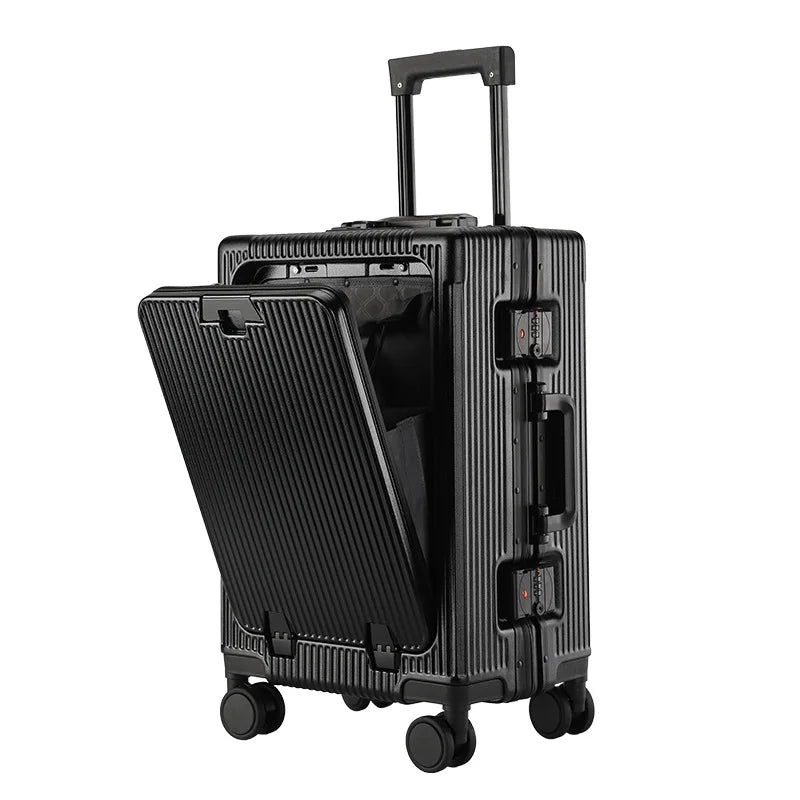 Valise Trolley 20 pouces avec Port USB et Serrure TSA