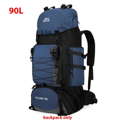 Sac de Voyage 90L – Sac à Dos de Camping, Randonnée, Escalade et Sport
