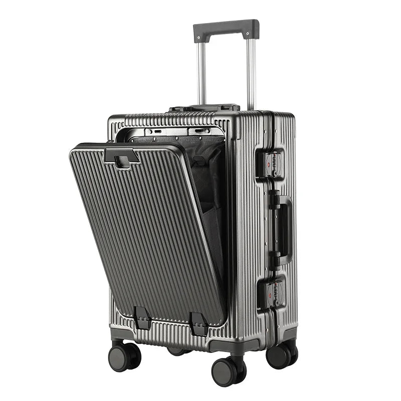 Valise Trolley 20 pouces avec Port USB et Serrure TSA
