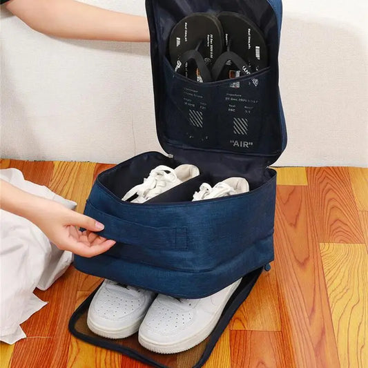 Sac de Rangement à Chaussures 3 Couches – Voyage & Organisation