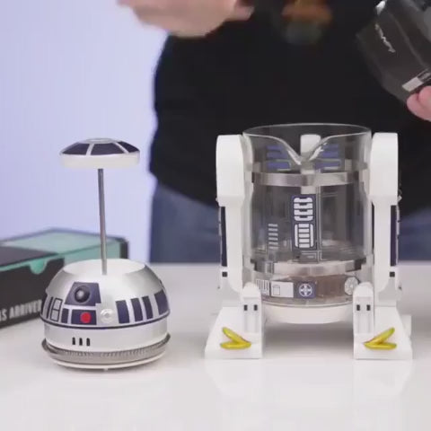 Cafetière Moka R2-D2 960ml – Inox Manuel Star Wars
